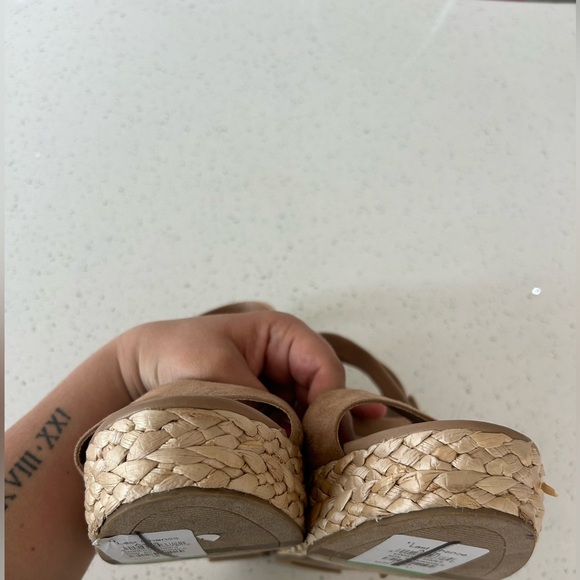 BP Nordstrom Ginny Espadrille Ankle Strap Wedge Sandal - Picture 6 of 9